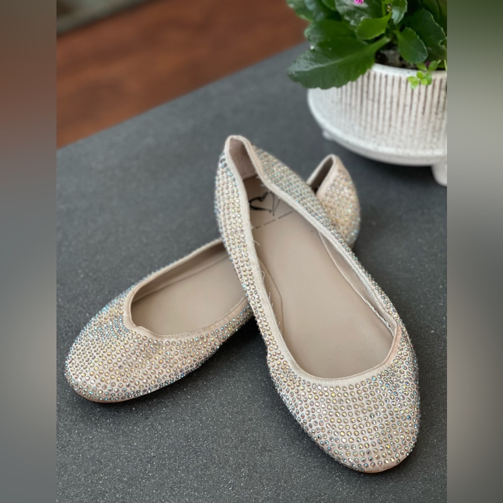 Steven by Steve Madden Swarovski flats